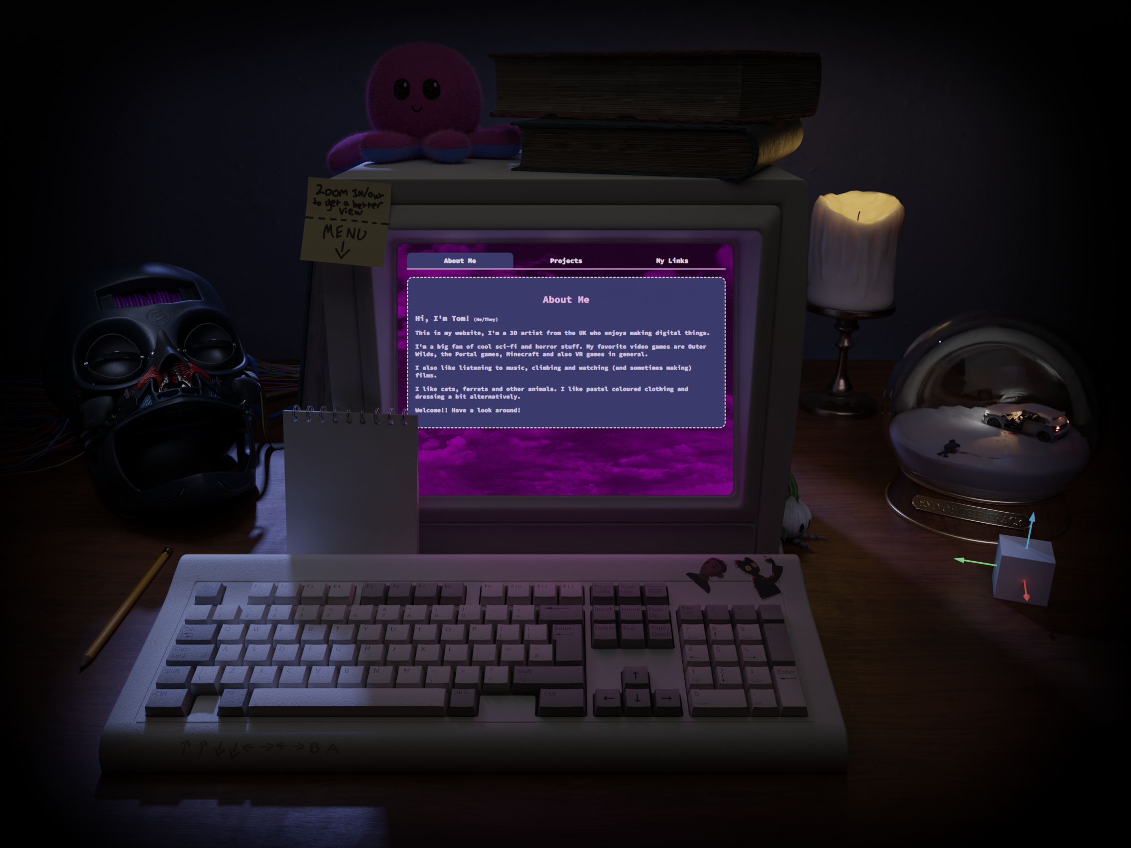 Monitor Background